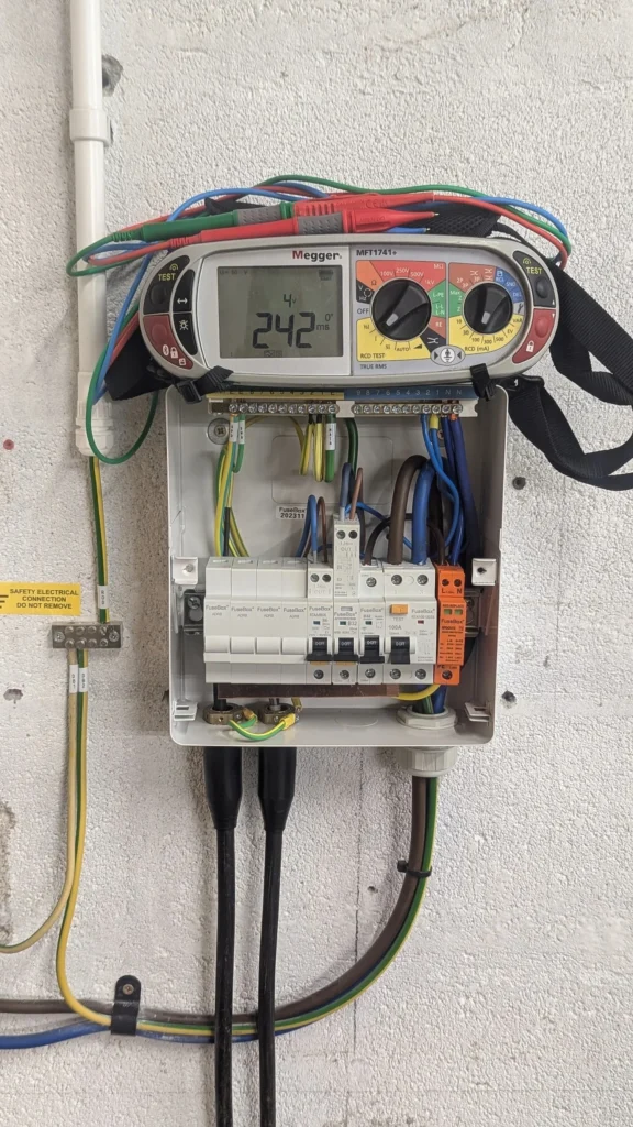 Consumer unit installation in Devon